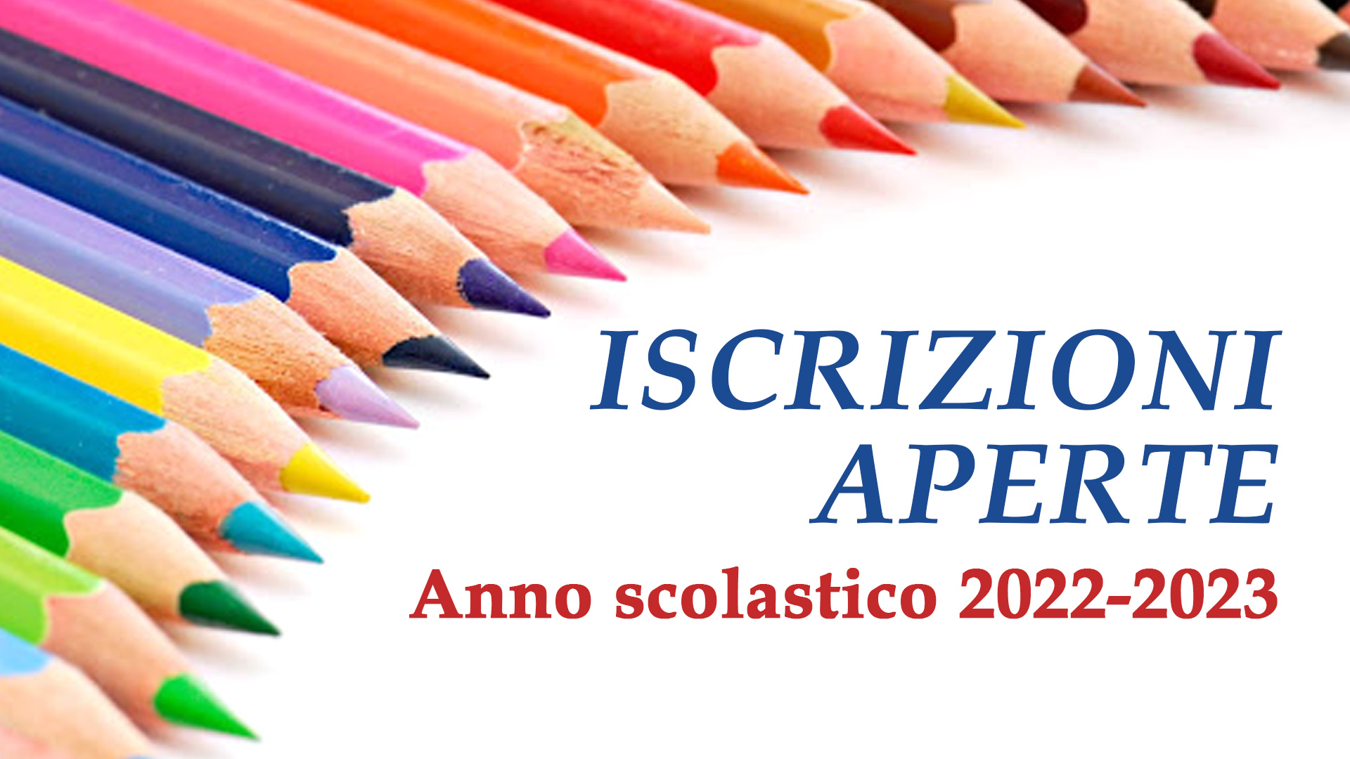 Iscrizioni scuola infanzia 2022-2023